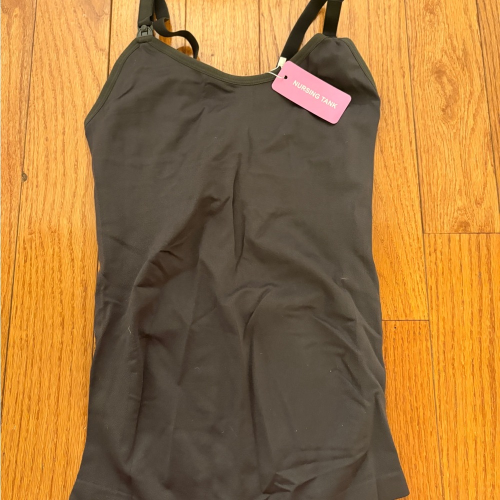 Grey Nursing Tank Top